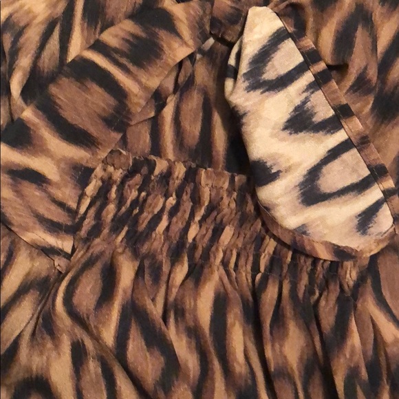 Le château Leopard Print Bustier Dress - Picture 9 of 9